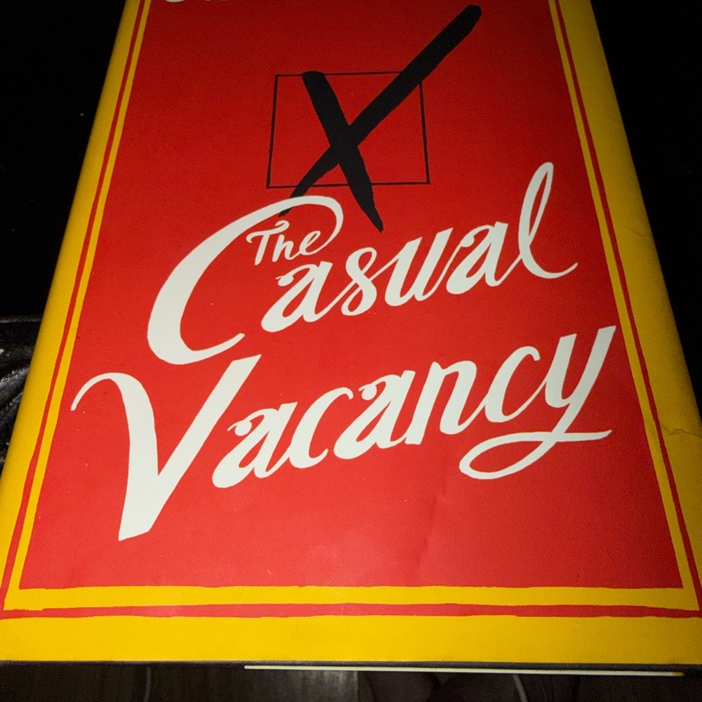 J.K.Rowling  1st Ed The Casual Vacancy in Hardcover with Dustcover